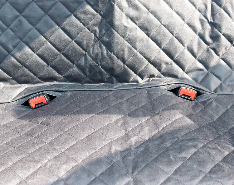 Waterproof Dog Car Seat Cover – With Mesh Window & Safety Buckle