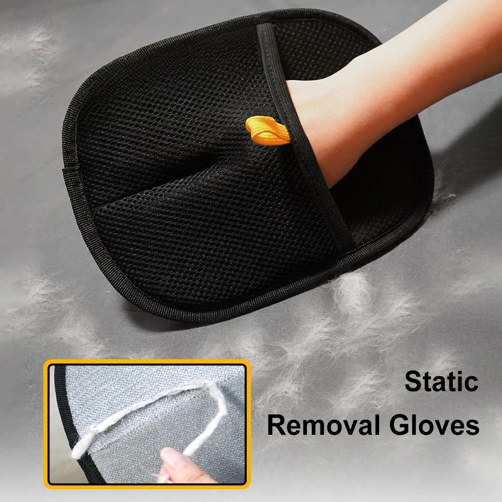 Pet Grooming Gloves – Deshedding & Hair Remover Mitt (1–5 pcs)