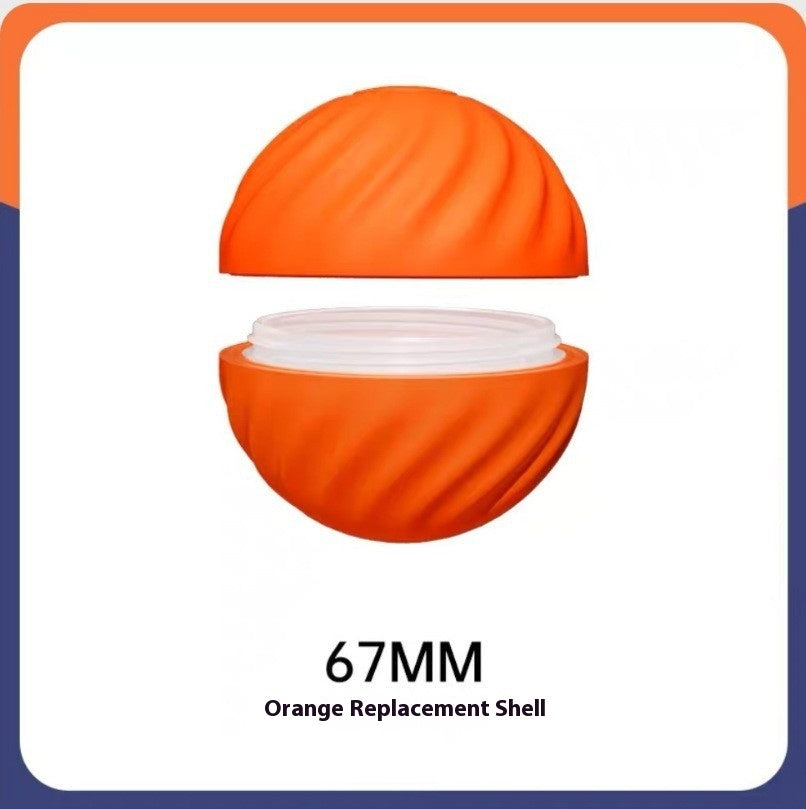 Smart Rubber Chew Ball Toy for Dogs – Bite-Resistant Training Ball with USB Motion