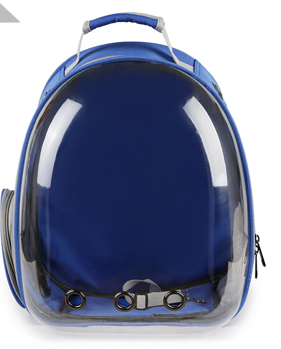 Space Capsule Pet Backpack: 360° View, Transparent Design for Puppies & Cats