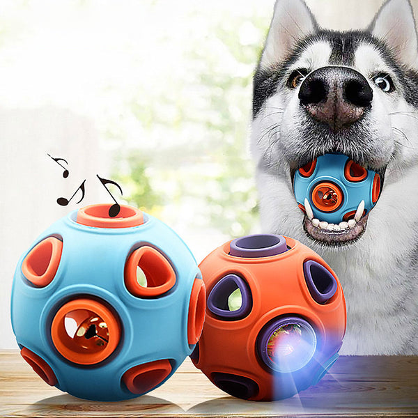 Glow & Sound FunSphere: The Interactive Dog Play Ball
