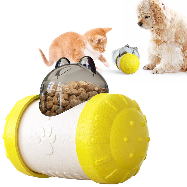 Spin & Snack: Interactive Wheel Toy for Pets - Fun Treat Dispenser for Dogs & Cats