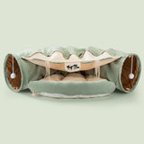 Collapsible Cat Tunnel – Durable & Washable Cloth Tunnel for Indoor Play