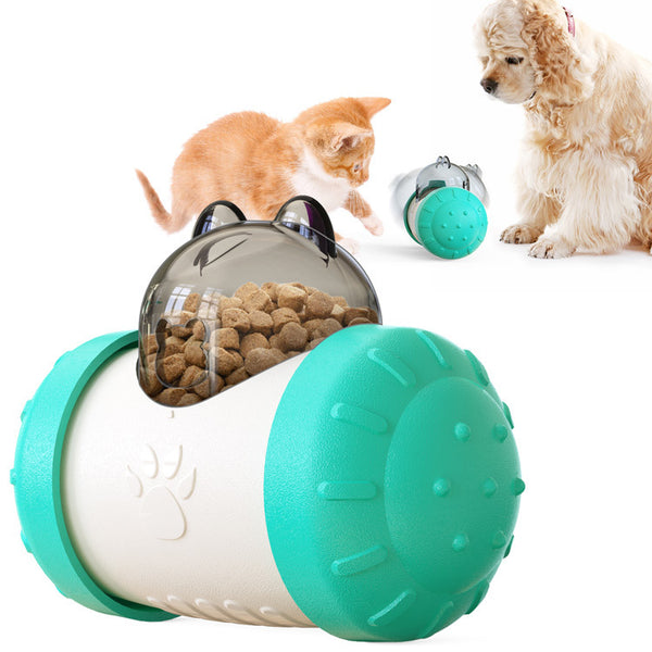 Spin & Snack: Interactive Wheel Toy for Pets - Fun Treat Dispenser for Dogs & Cats