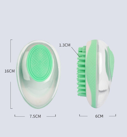 3-in-1 Steam Pet Brush – Grooming, Massaging & Hair Removal