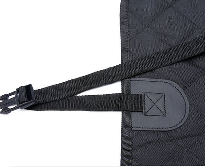 Waterproof Dog Car Seat Cover – With Mesh Window & Safety Buckle