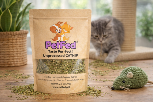 Unprocessed Freshly Harvested Organic Catnip – 2.5oz