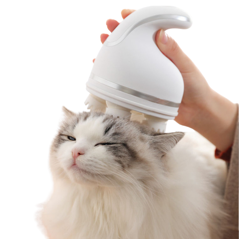 Electric Pet Head Massager: The Ultimate Household Grooming Tool for Cats & Dogs