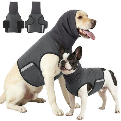 Dog Anxiety Vest — Gray & Blue