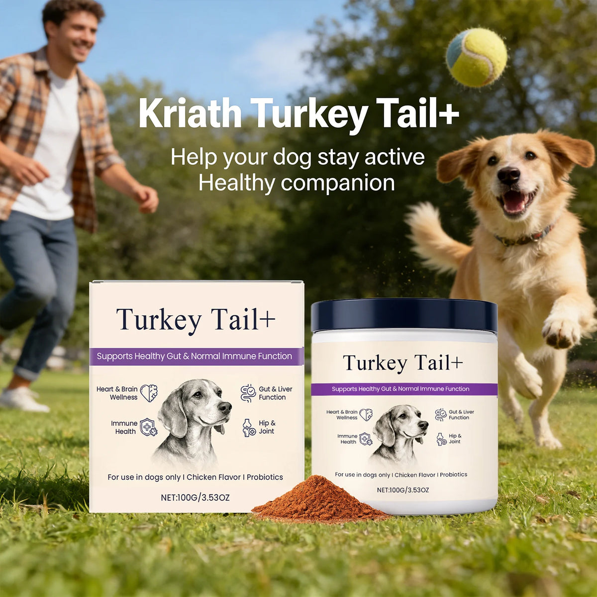 Kriath Dog Nutrition Powder — 100 g