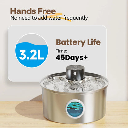 🐾 PetFed® – The Wireless Smart Dog Fountain