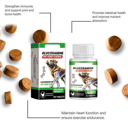 Dog Hip & Joint Soft Chews — 80 Count