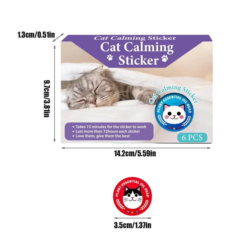 Calming Patches for Dogs & Cats — 6-Pack
