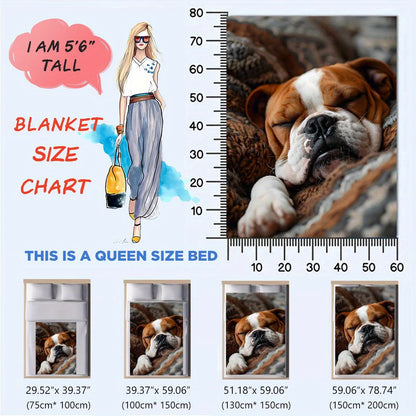 Personalized Pet Photo Blanket – Custom Flannel Blanket for Dogs & Cats
