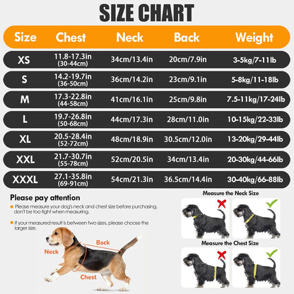 Dog Anxiety Vest — Gray & Blue