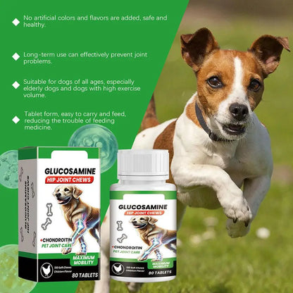 Dog Hip & Joint Soft Chews — 80 Count