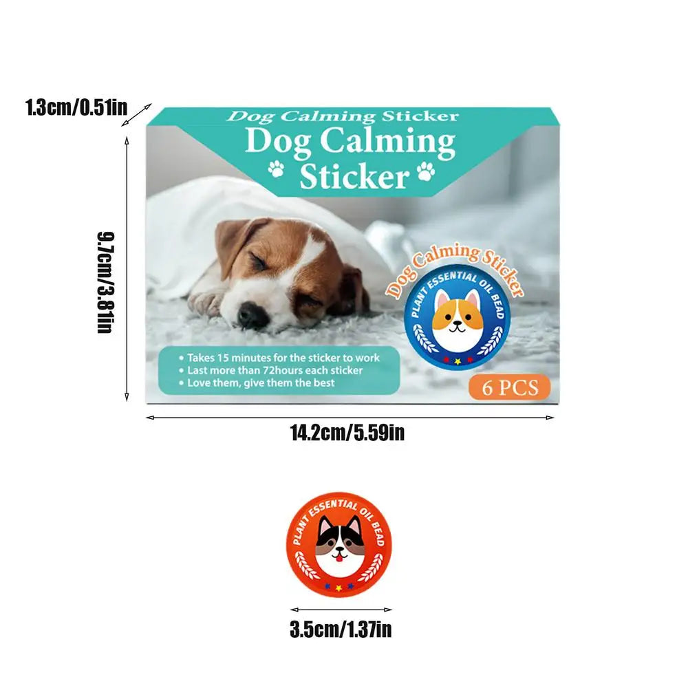 Calming Patches for Dogs & Cats — 6-Pack