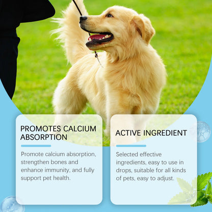 Strong Bones Vitamin Drops for Dogs & Cats