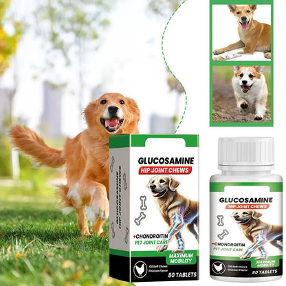 Dog Hip & Joint Soft Chews — 80 Count