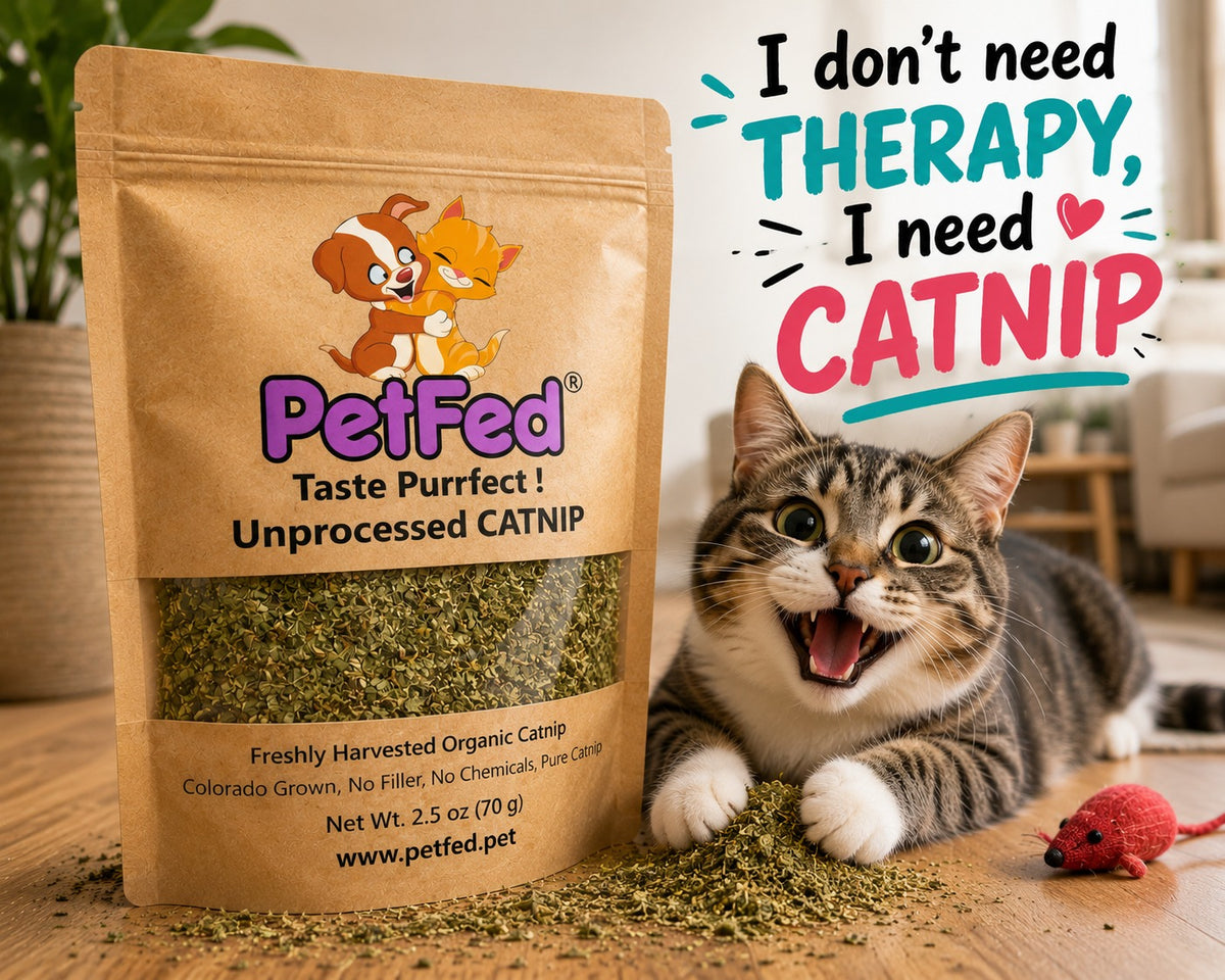 PetFed® Organic Catnip — 2.5 oz