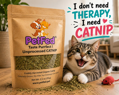 PetFed® Organic Catnip — 2.5 oz