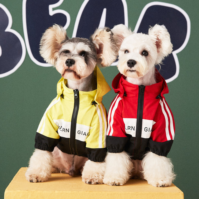 Cool Canine Rain-Defender: Stylish Waterproof Jacket for Dogs